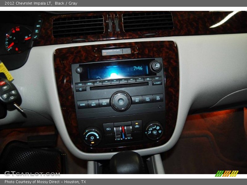 Black / Gray 2012 Chevrolet Impala LT