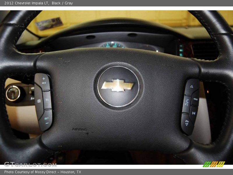Black / Gray 2012 Chevrolet Impala LT