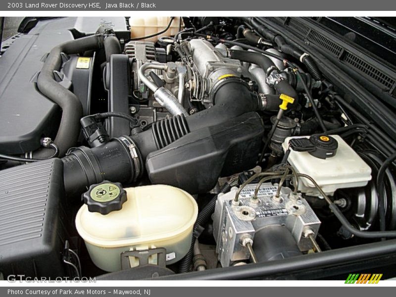 Java Black / Black 2003 Land Rover Discovery HSE