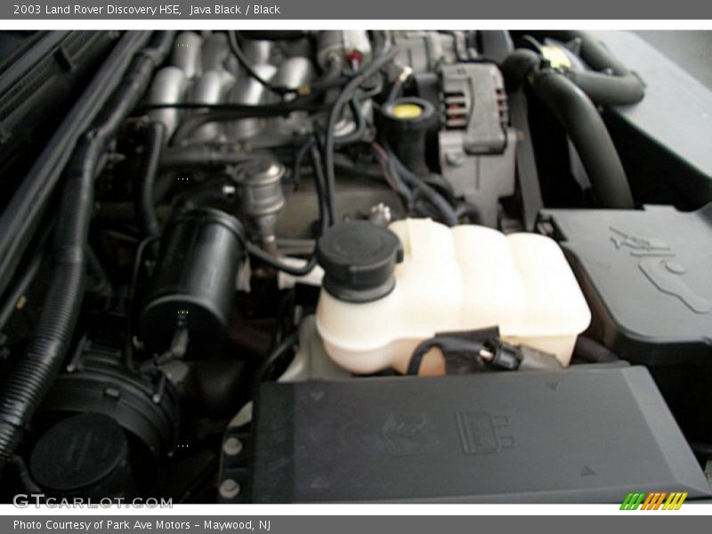 Java Black / Black 2003 Land Rover Discovery HSE