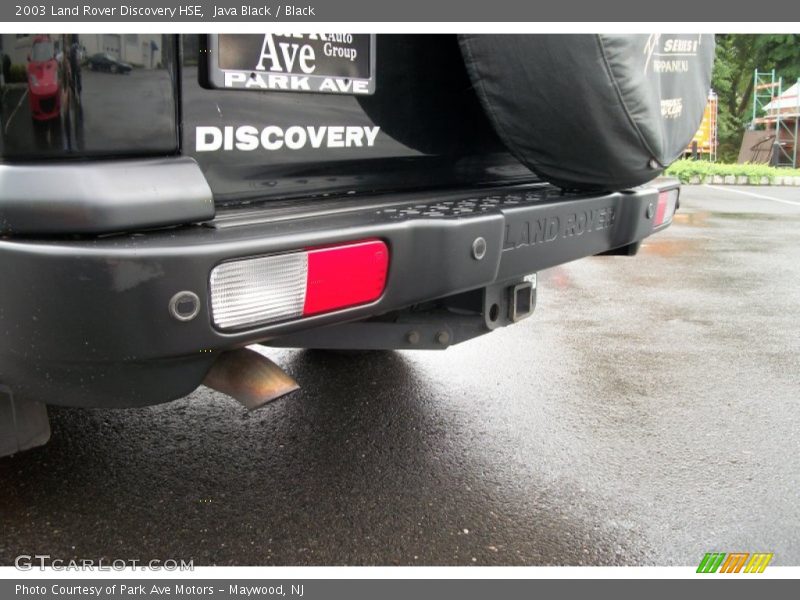 Java Black / Black 2003 Land Rover Discovery HSE