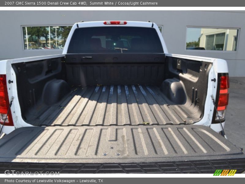Summit White / Cocoa/Light Cashmere 2007 GMC Sierra 1500 Denali Crew Cab 4WD
