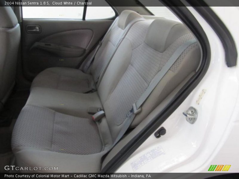 Cloud White / Charcoal 2004 Nissan Sentra 1.8 S