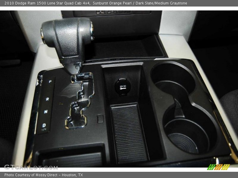 Sunburst Orange Pearl / Dark Slate/Medium Graystone 2010 Dodge Ram 1500 Lone Star Quad Cab 4x4