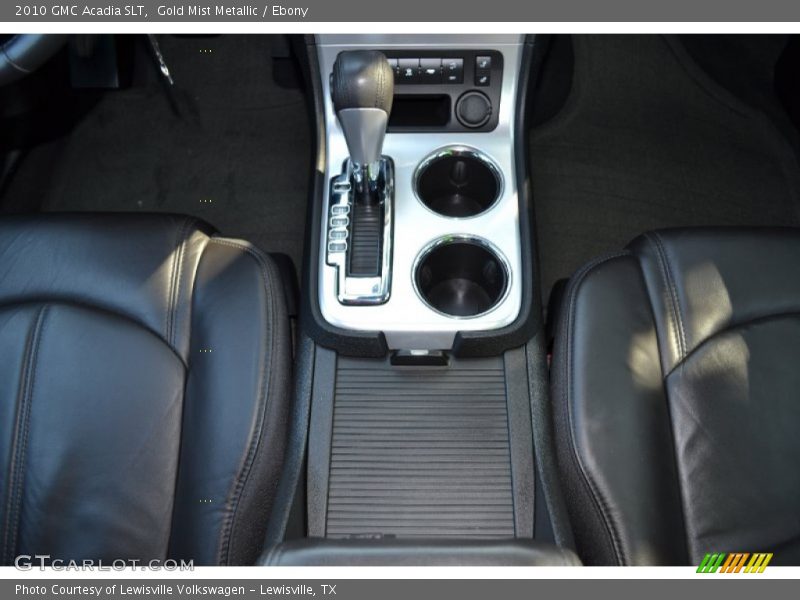 Gold Mist Metallic / Ebony 2010 GMC Acadia SLT