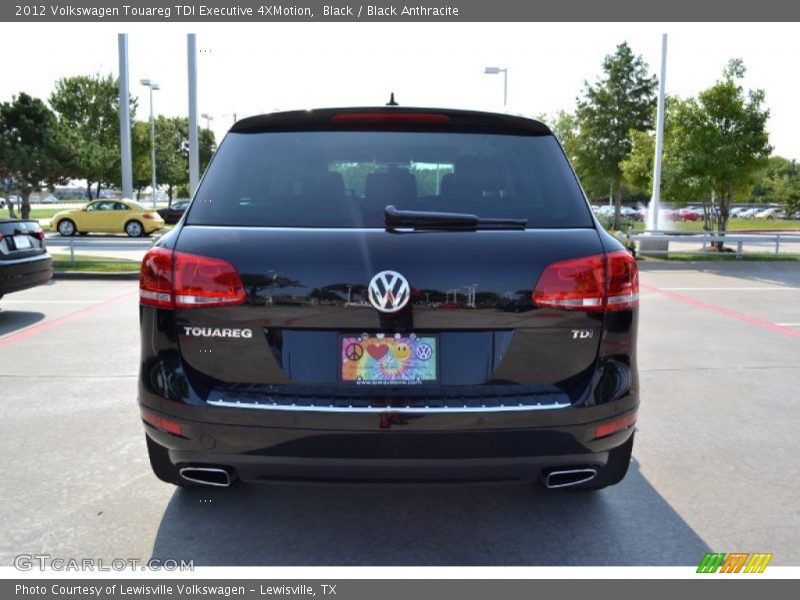 Black / Black Anthracite 2012 Volkswagen Touareg TDI Executive 4XMotion