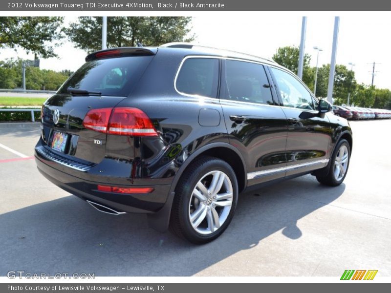 Black / Black Anthracite 2012 Volkswagen Touareg TDI Executive 4XMotion