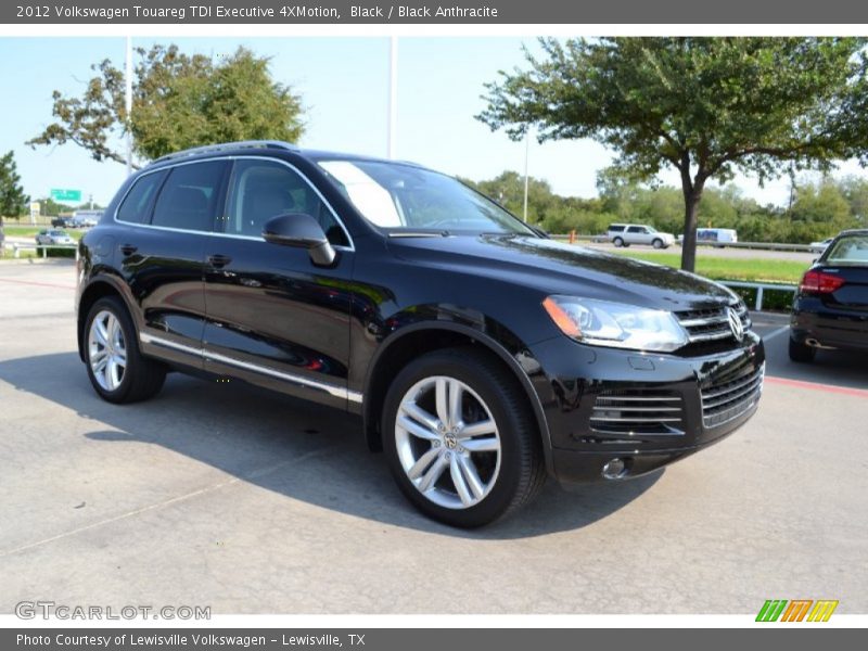 Black / Black Anthracite 2012 Volkswagen Touareg TDI Executive 4XMotion