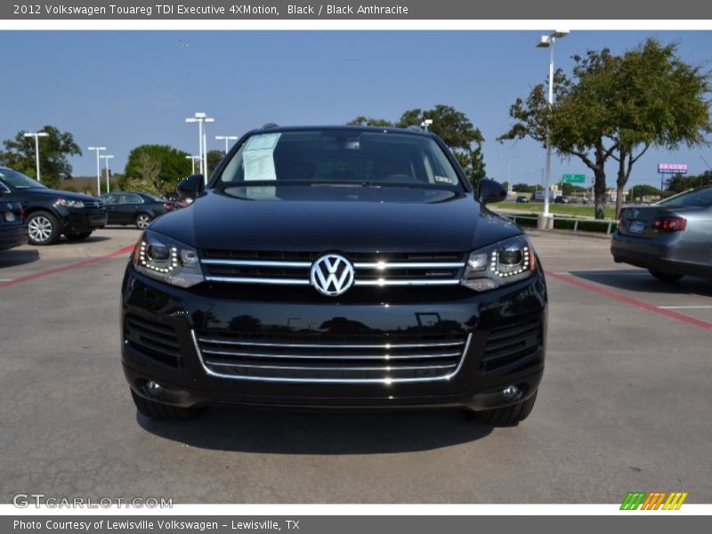 Black / Black Anthracite 2012 Volkswagen Touareg TDI Executive 4XMotion