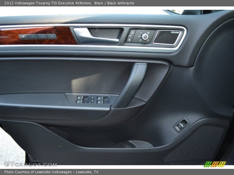 Black / Black Anthracite 2012 Volkswagen Touareg TDI Executive 4XMotion