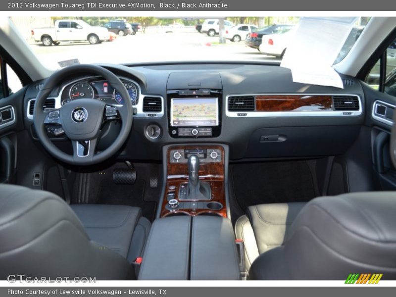 Black / Black Anthracite 2012 Volkswagen Touareg TDI Executive 4XMotion