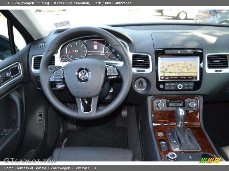 Black / Black Anthracite 2012 Volkswagen Touareg TDI Executive 4XMotion