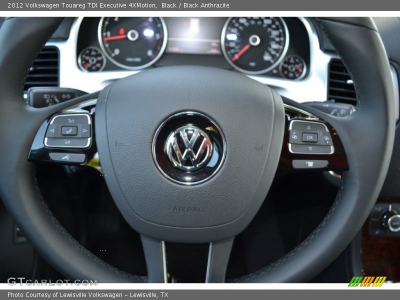 Black / Black Anthracite 2012 Volkswagen Touareg TDI Executive 4XMotion