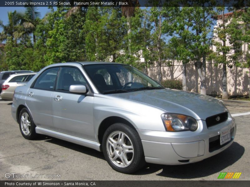  2005 Impreza 2.5 RS Sedan Platinum Silver Metallic