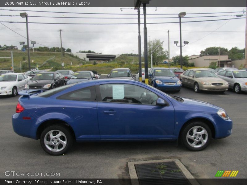 Nitrous Blue Metallic / Ebony 2008 Pontiac G5