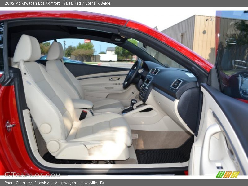 Salsa Red / Cornsilk Beige 2009 Volkswagen Eos Komfort