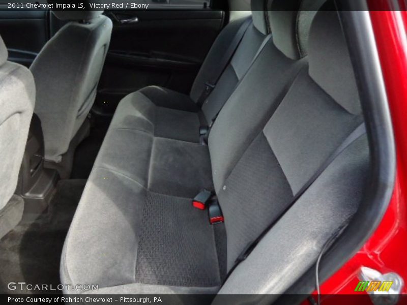 Victory Red / Ebony 2011 Chevrolet Impala LS
