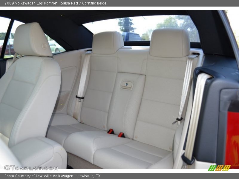 Salsa Red / Cornsilk Beige 2009 Volkswagen Eos Komfort