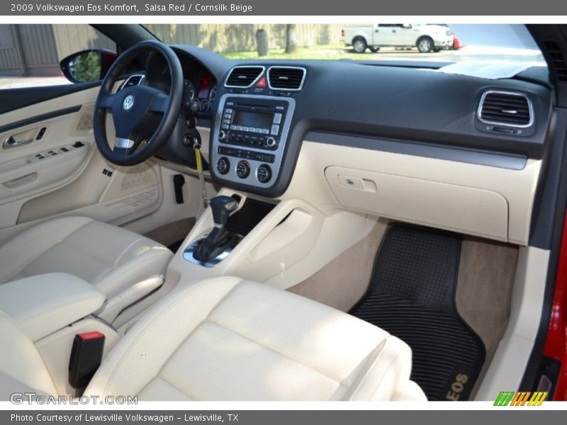 Salsa Red / Cornsilk Beige 2009 Volkswagen Eos Komfort