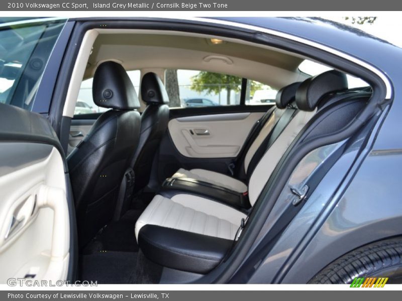 Island Grey Metallic / Cornsilk Beige Two Tone 2010 Volkswagen CC Sport