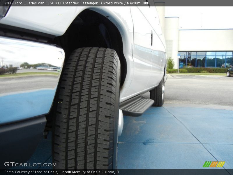 Oxford White / Medium Flint 2012 Ford E Series Van E350 XLT Extended Passenger