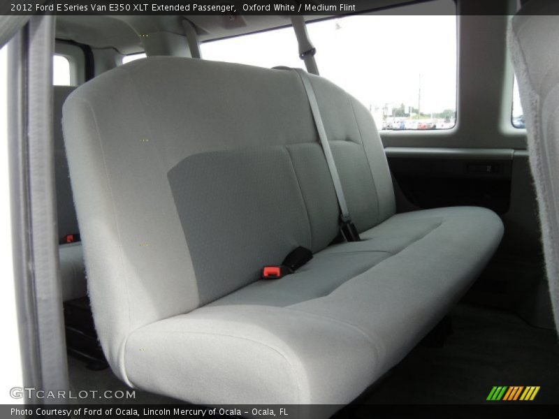 Rear Seat of 2012 E Series Van E350 XLT Extended Passenger