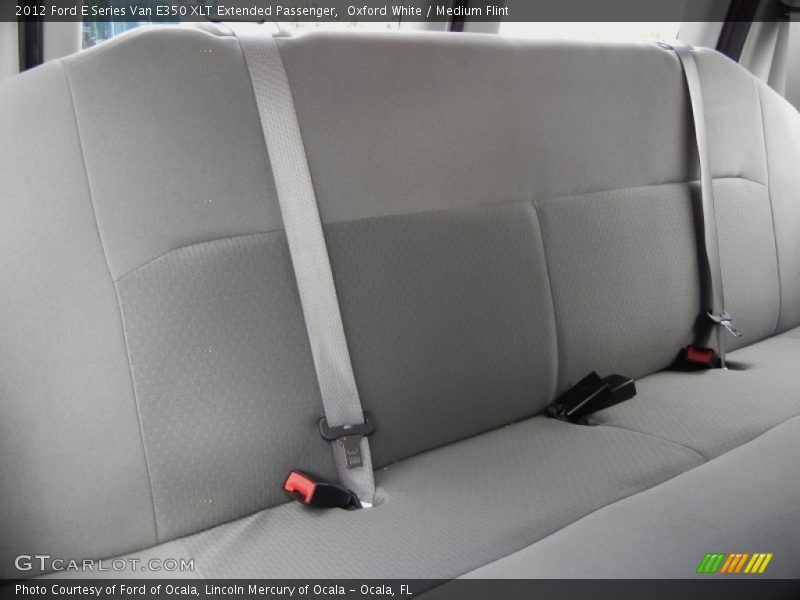 Oxford White / Medium Flint 2012 Ford E Series Van E350 XLT Extended Passenger