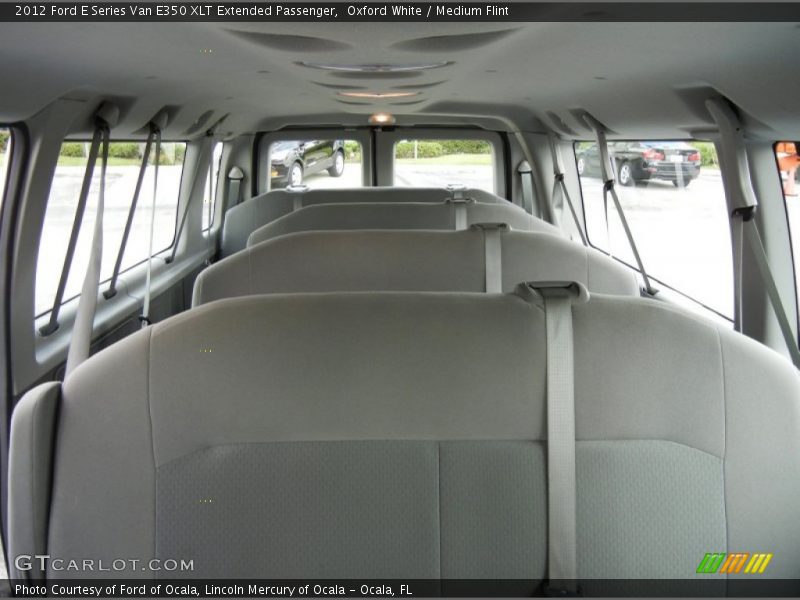 Rear Seat of 2012 E Series Van E350 XLT Extended Passenger