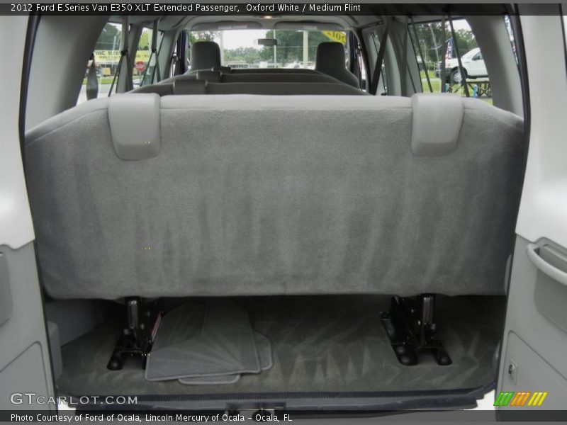 Oxford White / Medium Flint 2012 Ford E Series Van E350 XLT Extended Passenger