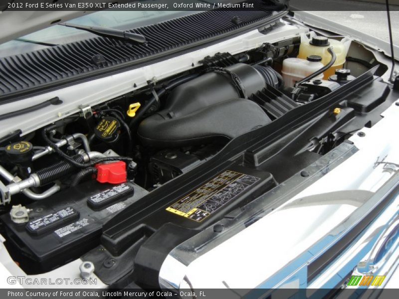 Oxford White / Medium Flint 2012 Ford E Series Van E350 XLT Extended Passenger