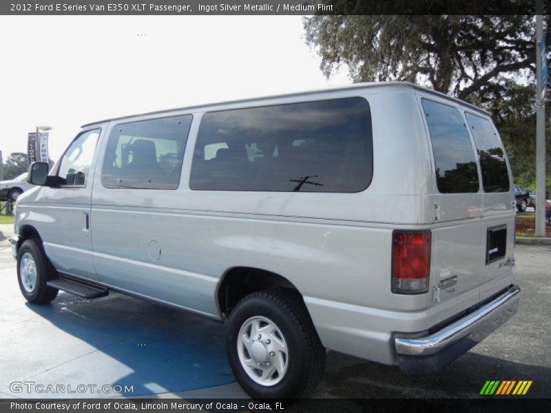 Ingot Silver Metallic / Medium Flint 2012 Ford E Series Van E350 XLT Passenger