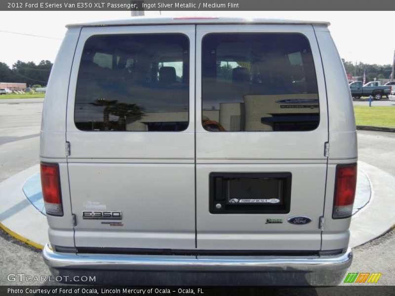 Ingot Silver Metallic / Medium Flint 2012 Ford E Series Van E350 XLT Passenger