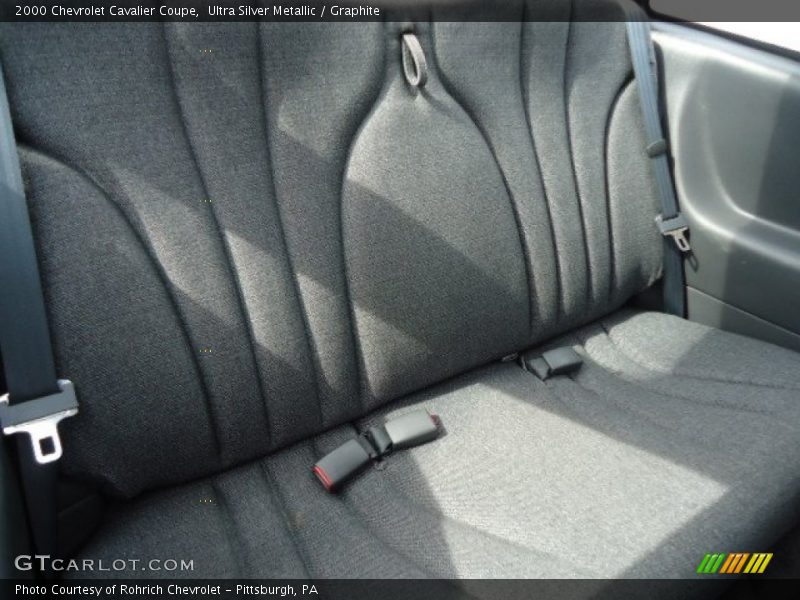 Ultra Silver Metallic / Graphite 2000 Chevrolet Cavalier Coupe