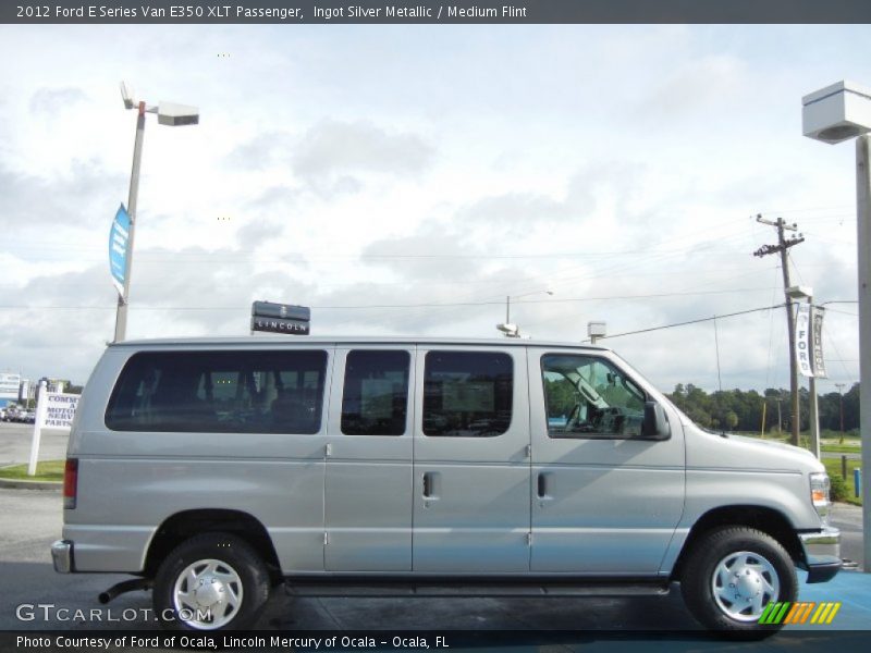  2012 E Series Van E350 XLT Passenger Ingot Silver Metallic