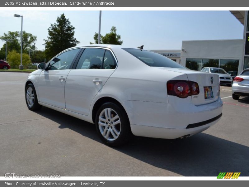 Candy White / Anthracite 2009 Volkswagen Jetta TDI Sedan