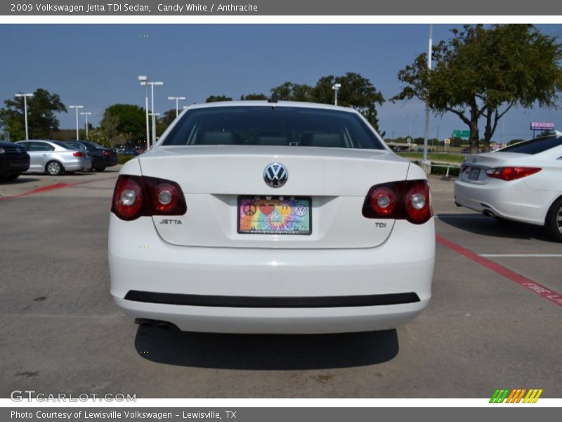 Candy White / Anthracite 2009 Volkswagen Jetta TDI Sedan