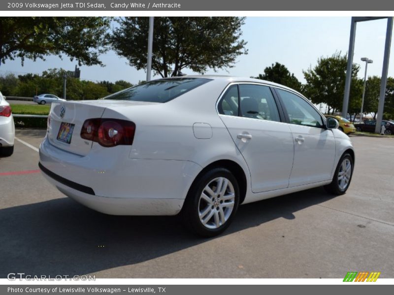 Candy White / Anthracite 2009 Volkswagen Jetta TDI Sedan