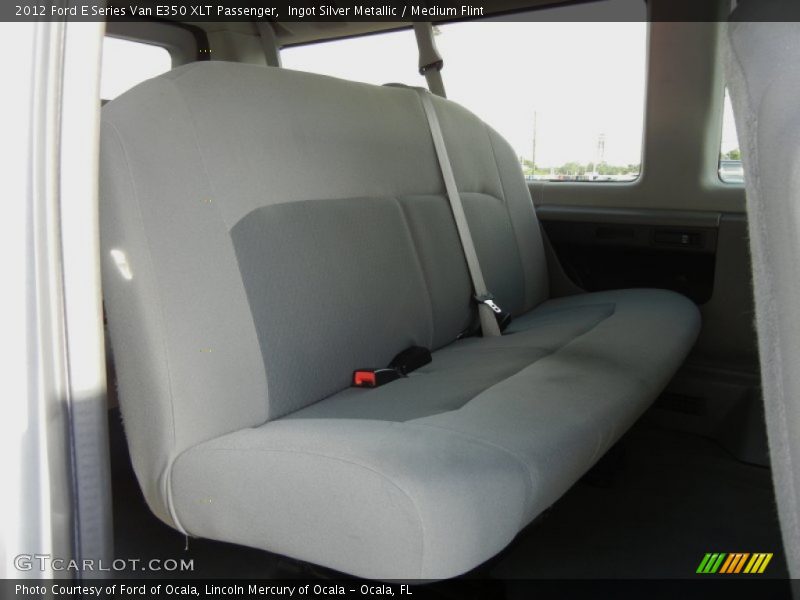 Ingot Silver Metallic / Medium Flint 2012 Ford E Series Van E350 XLT Passenger