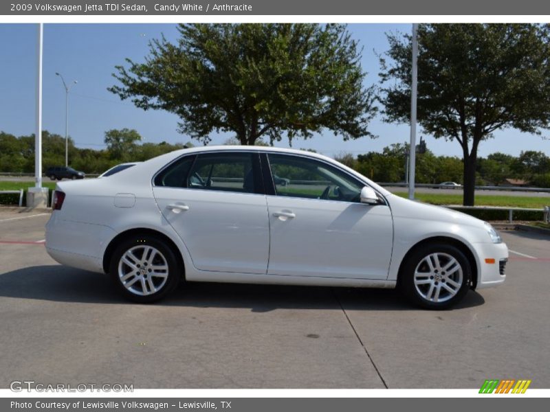 Candy White / Anthracite 2009 Volkswagen Jetta TDI Sedan