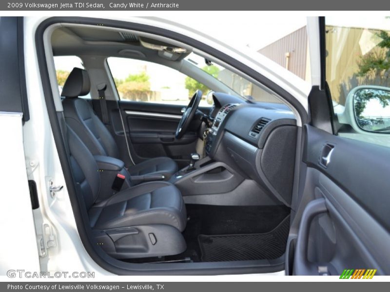 Candy White / Anthracite 2009 Volkswagen Jetta TDI Sedan