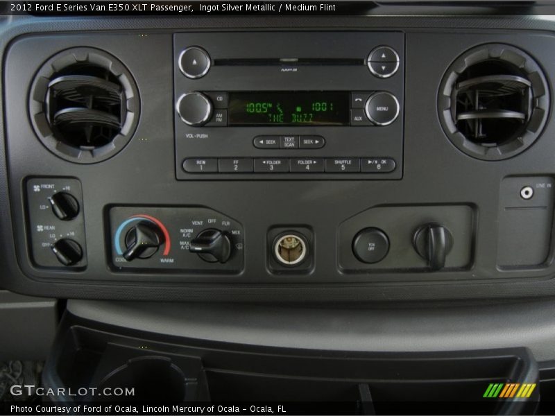 Controls of 2012 E Series Van E350 XLT Passenger