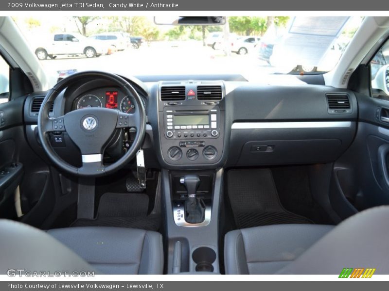 Candy White / Anthracite 2009 Volkswagen Jetta TDI Sedan