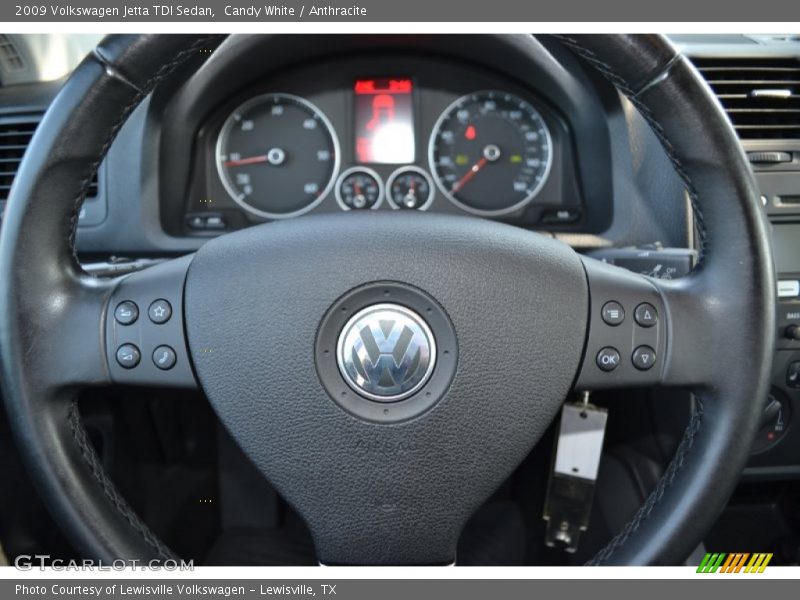 Candy White / Anthracite 2009 Volkswagen Jetta TDI Sedan