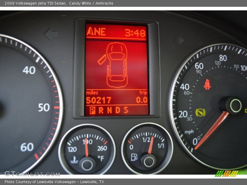 Candy White / Anthracite 2009 Volkswagen Jetta TDI Sedan