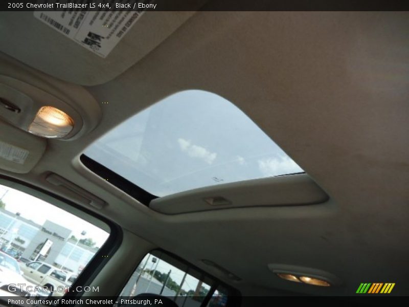 Black / Ebony 2005 Chevrolet TrailBlazer LS 4x4