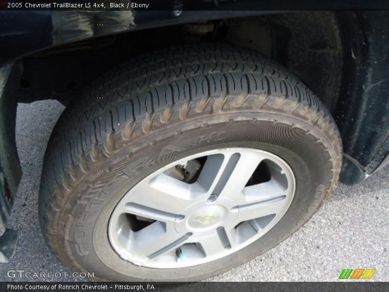 Black / Ebony 2005 Chevrolet TrailBlazer LS 4x4