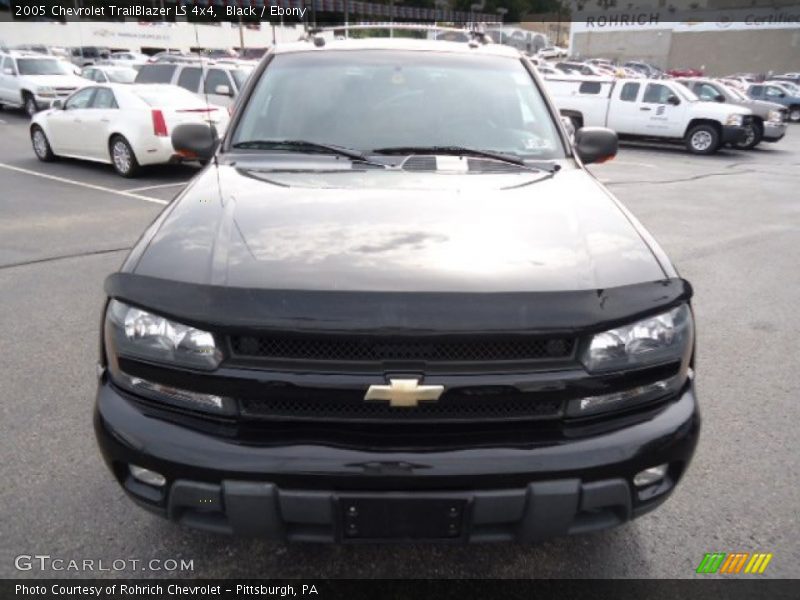 Black / Ebony 2005 Chevrolet TrailBlazer LS 4x4