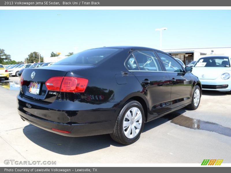 Black Uni / Titan Black 2013 Volkswagen Jetta SE Sedan
