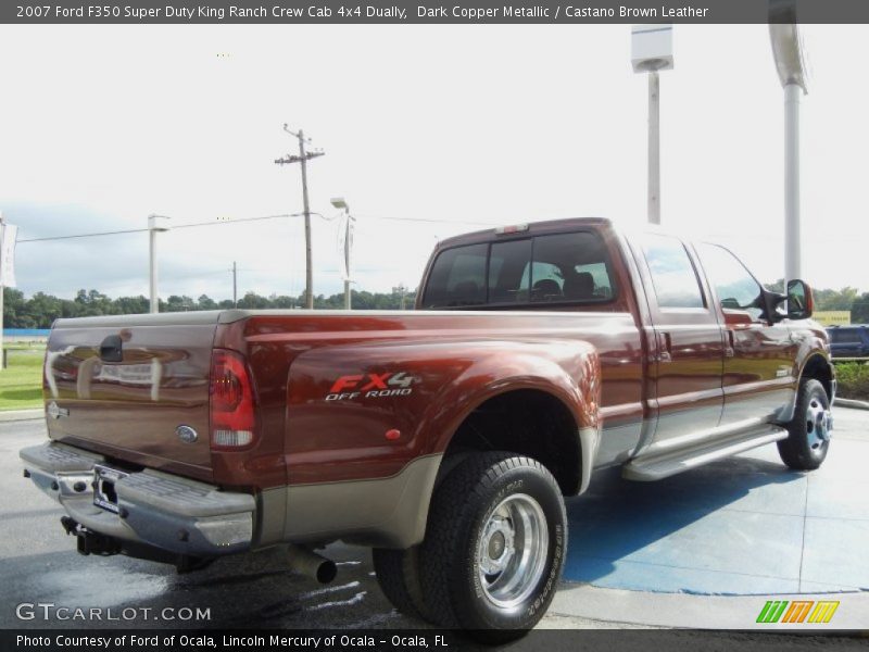  2007 F350 Super Duty King Ranch Crew Cab 4x4 Dually Dark Copper Metallic