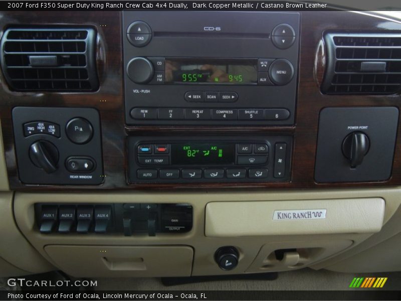 Controls of 2007 F350 Super Duty King Ranch Crew Cab 4x4 Dually
